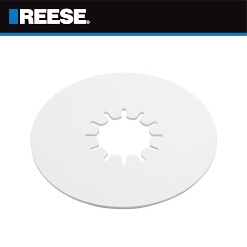 REESE Towpower 83002 لوحة تشحيم العجلة الخامسة، 10 بوصة دائرية، 3/16 بوصة سمك، تقضي على الحاجة للشحم - Image 2
