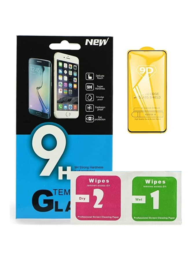 IAF Huawei Nova 7i / Huawei Y7p Screen Protector Glass 9H Hardness Full Coverage No bubbles and fingerprint Full Glue Screen Guard Anti Explosion 2.5D