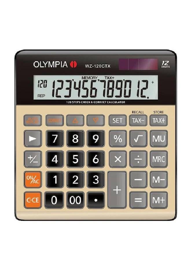 Olympia - WZ-120CTX Desktop Calculator With Tax Keys - Image 1