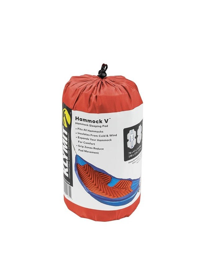 Klymit Unisex's, Red, Insulated Hammock V Sleeping Pad, One Size - Image 4