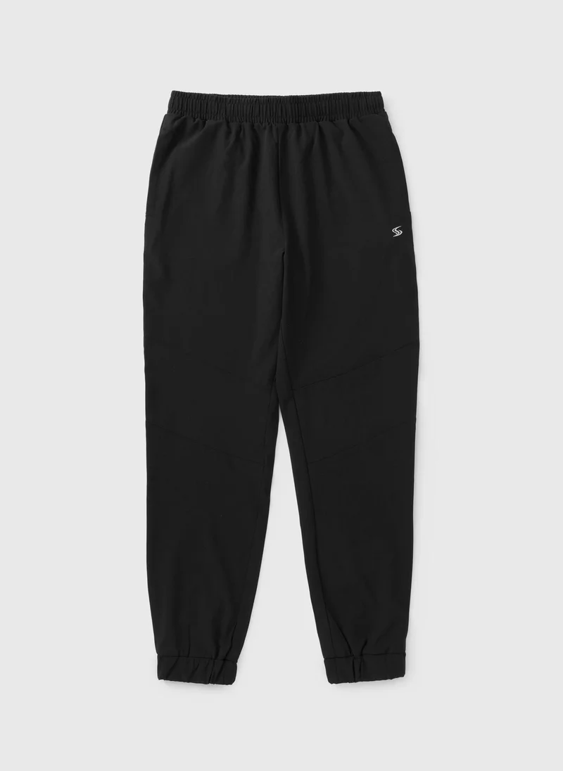 ماتلان Souluxe Boys Black Sports Jogging Bottoms