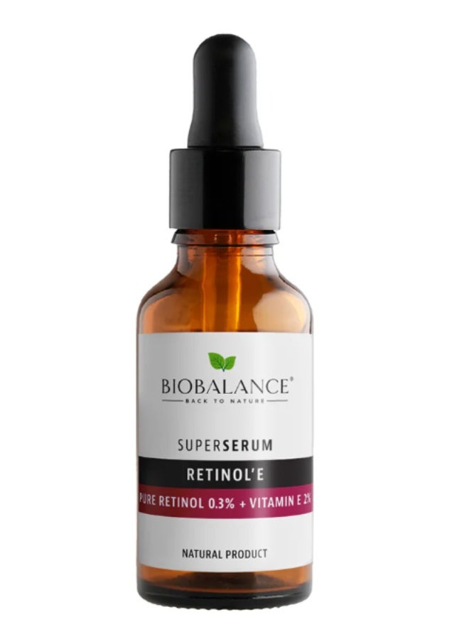 بايو بالانس سيروم بيوبالانس سوبر ريتينول إي 30 مل - ريتينول نقي 0.3% + فيتامين إي 2% سيروم لشد البشرة وتنعيمها - Image 2