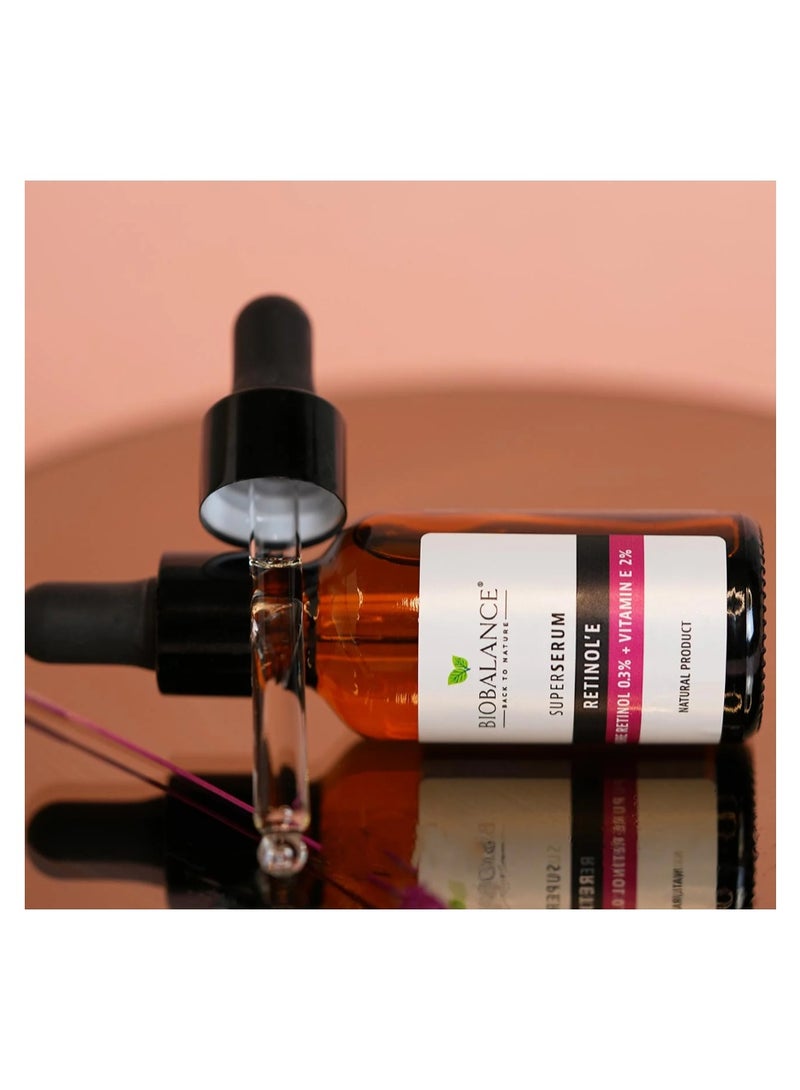 بايو بالانس سيروم بيوبالانس سوبر ريتينول إي 30 مل - ريتينول نقي 0.3% + فيتامين إي 2% سيروم لشد البشرة وتنعيمها - Image 4
