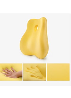 Generic Cushion Office Lumbar Cushion Sedentary Waist Support Pregnancy Waist Pillow Lumbar Cushion Seat Memory Foam Cushion  - Image 4