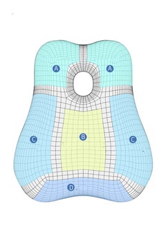 Generic Cushion Office Lumbar Cushion Sedentary Waist Support Pregnancy Waist Pillow Lumbar Cushion Seat Memory Foam Cushion  - Image 5