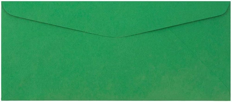JAM Paper #9 Business Colored Envelopes - 3 7/8 x 8 7/8 - Green Recycled - 50/Pack - Image 1