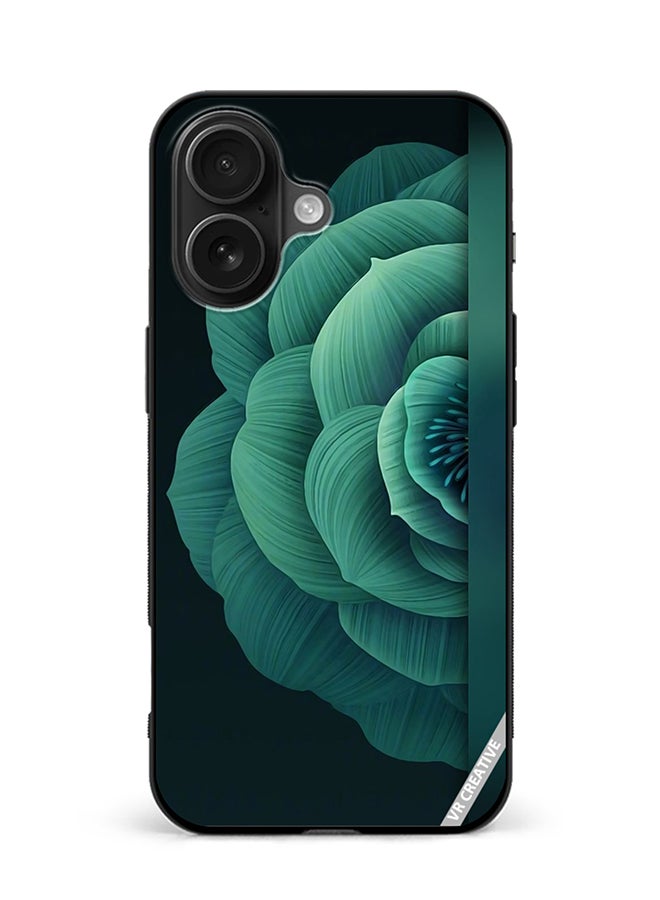 Protective Case Cover For Apple iPhone 16 Plus Flower Design Multicolour