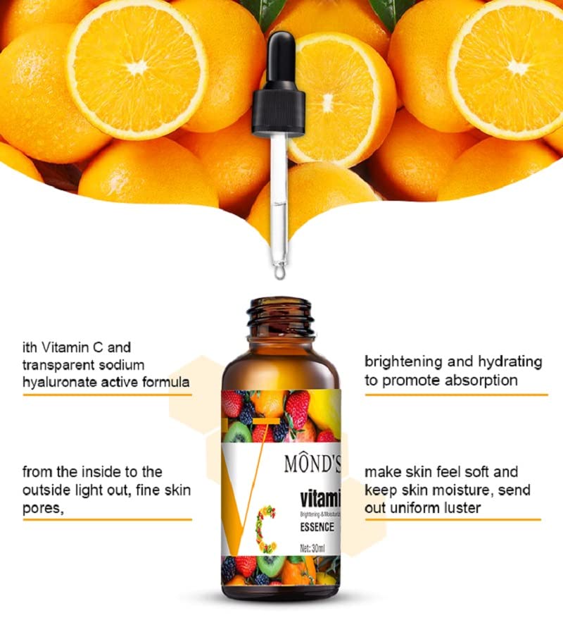 Mond'sub Mondsub Vitamin C Vitamin A  Vitamin E Face Serum for Hydration Skin Repair AntiAging  Anti wrinkle  90ml - Image 2