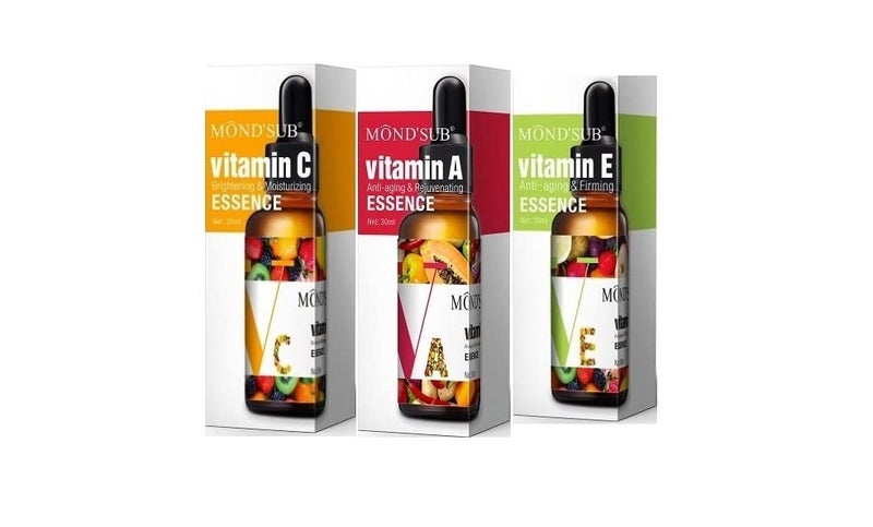 Mond'sub Mondsub Vitamin C Vitamin A  Vitamin E Face Serum for Hydration Skin Repair AntiAging  Anti wrinkle  90ml - Image 1