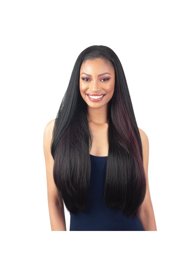 FREE TRESS Milky Way Organique Wig Drawstring Full Cap Feisty Girl (Gd430)  - Image 2
