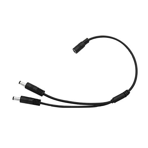 Electronicspices Electronic Spices DC Female To 2 Male dc y splitter cable Male Female Plug DC Power cable For CCTV Security - Multicolored - Image 5