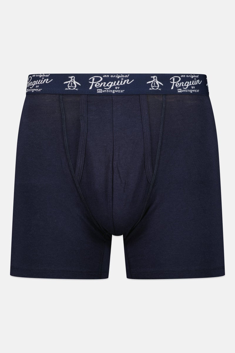 Original Penguin Men 2 Pcs Brand Logo Pull On Boxer Briefs, Multicolor - Image 3