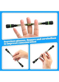 DMG TECH Spinning Pen 4Pcs Spinning Rotating Pen Rolling Finger Rotating Pen Fidget Pens Anti Slip Coating Spinning Rotating Pen Decompression Gel Pens For Kids Adults  - Image 3