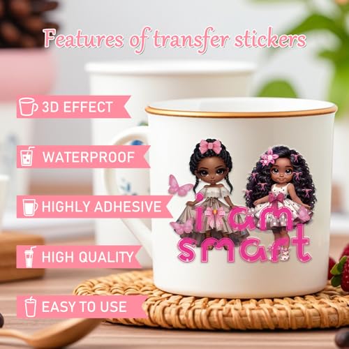 Rngmsi Easter UV DTF Cup Wrap - 20 Sheets Easter Egg UV DTF Wraps for 16 oz Glass Cups, Bunny Gnome UVDTF Decals for Coffee Mugs, Waterproof Rub on Transfer Stickers, DIY Crafts - Image 3