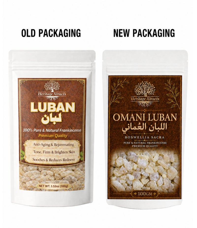 Heritage Xtracts Omani Frankincense (Boswellia Sacra) Resin 100g (3.5 oz) – 100% Pure & Wild-Harvested Luban | Natural Boswellia for Skin Care, Anti-Aging, Aromatherapy & Stress Relief - Image 2