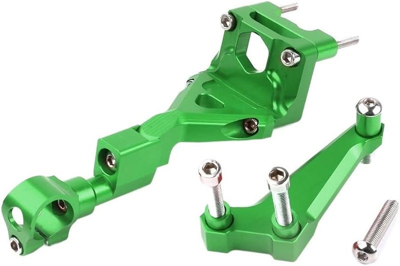 قضيب تخميد جهاز التوجيه للدراجة النارية الخضراء حامل ممتص الصدمات لـ Kawasaki Z250 - Image 2