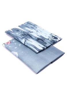 snooze Fitted Bed Sheet set 3pcs, 160*200 cm+ Free 2 Pillowcases, Swan design  - Image 5