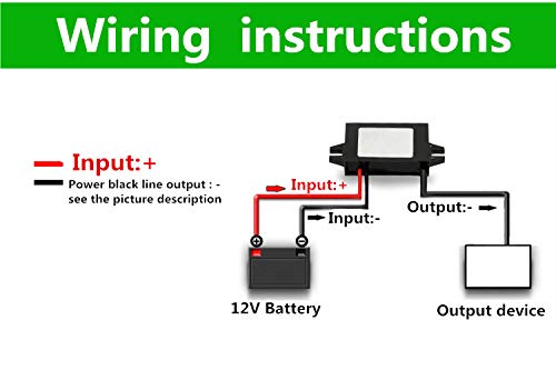 KNACRO DC-DC 12V to 5V 3A 15W Step-Down Power Supply Module Car Power Converter Module Dual USB Female Socket (Dual USB Female) - Image 4