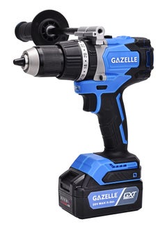 Gazelle Gazelle GC2030 20V Cordless Hammer Drill, 13mm, 120Nm, 2-Speed, Brushless Motor, includes 2 x 5.0Ah Li-Ion Batteries and Auxiliary Handle 1 year warranty  - Image 1