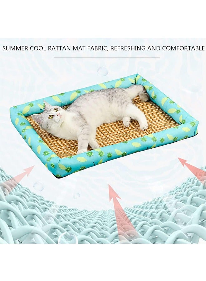 Dog Cooling Mat Summer Pet Ice Pad Bed for Cats and Small Dogs Cool, Comfortable and Breathable 30 x 40cm - Image 3