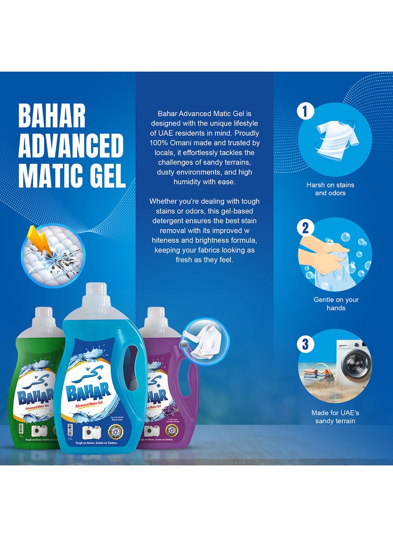 Bahar Liquid Detergent Matic Gel Advanced 3L - Image 3
