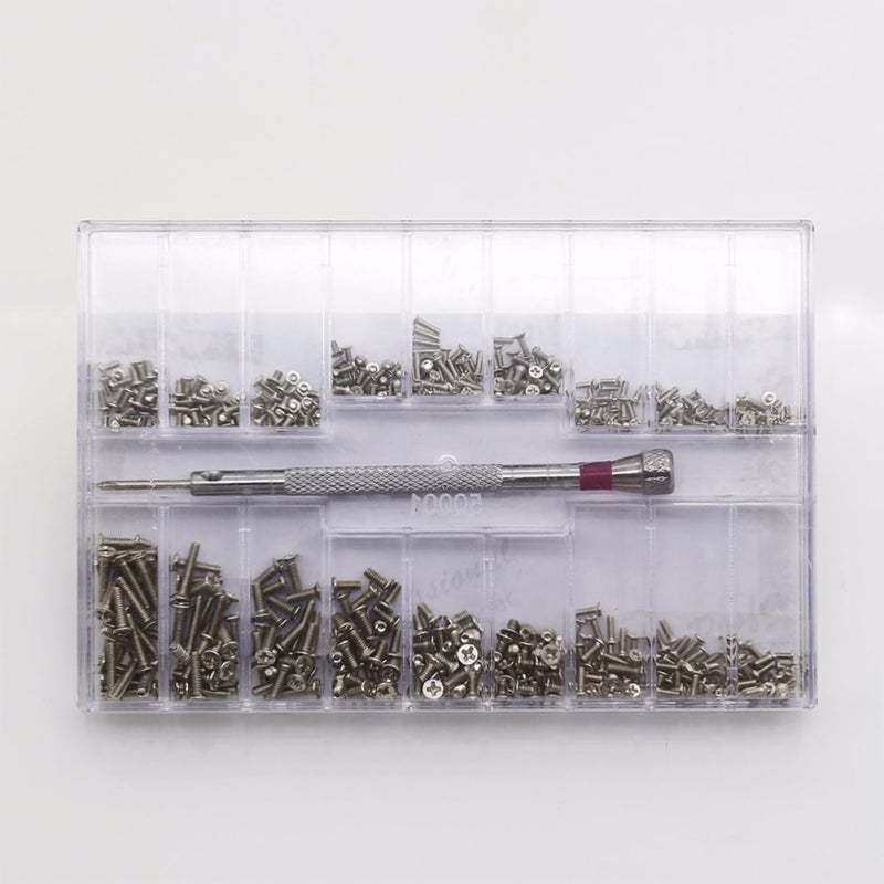Miniature Screw Kit For Glasses Watches Electronics With Organized Storage Case - Image 5