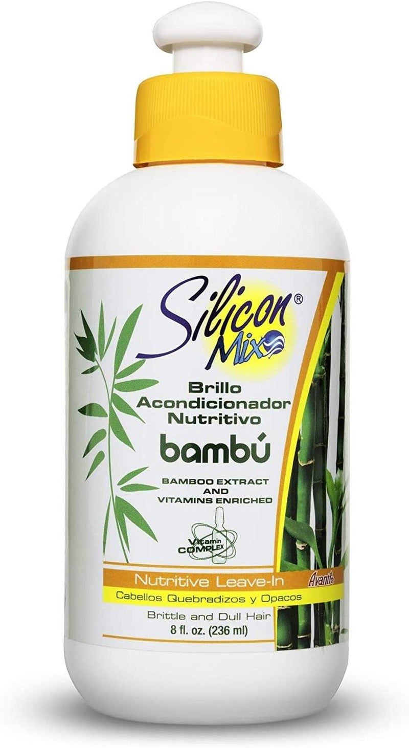 Silicon Mix Bambu Nutritive Leave-In Conditioner with Bamboo Extract - 8 fl oz (236 ml)