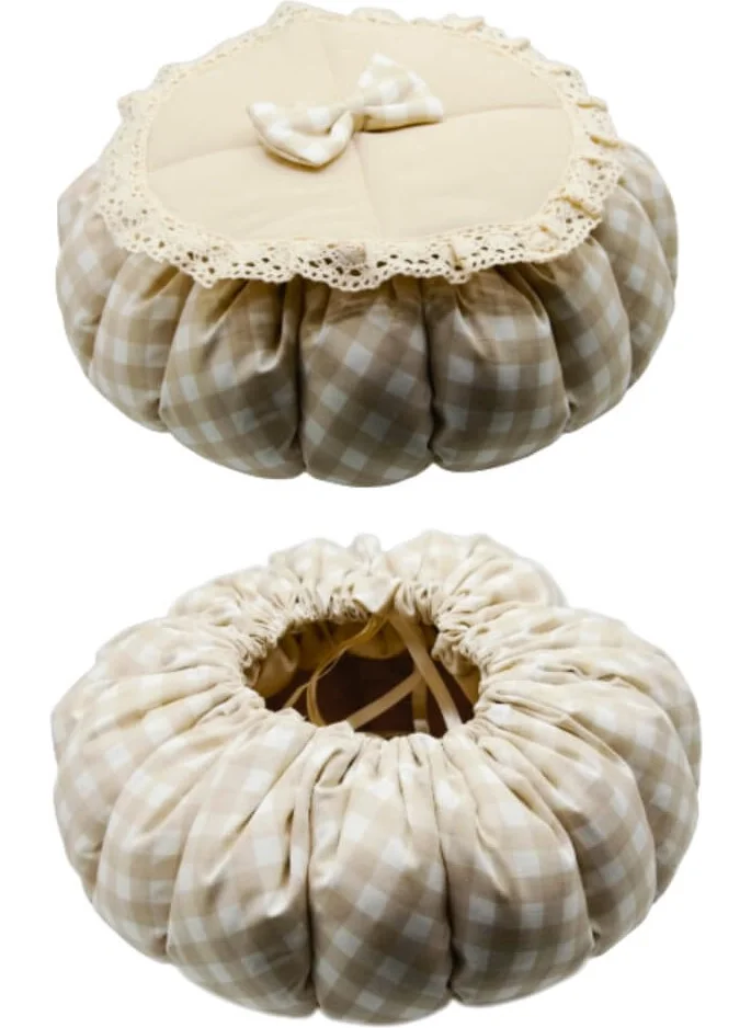 بييف Dough Pilaf Yogurt Brewing Fermentation Cover Pad Pouf Cushion Yellow