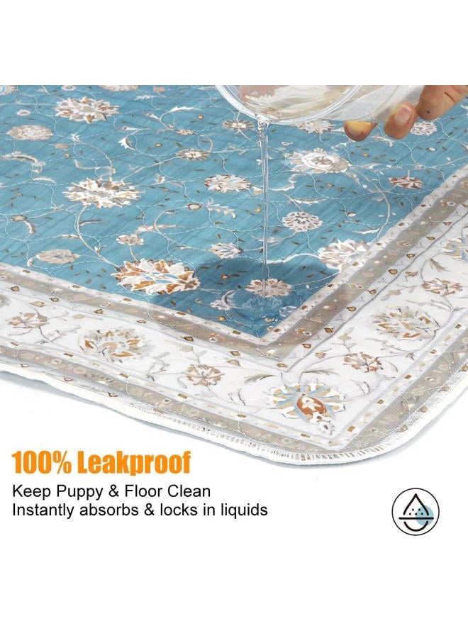 Deamoser Washable Pee Pads for Dogs 2 Pack Reusable Puppy Training Pads 26"x40" Super Absorbent Dog Pee Pad Waterproof Dog Training Pads, Non-Slip Potty Pads, Whelping Pads - Image 4