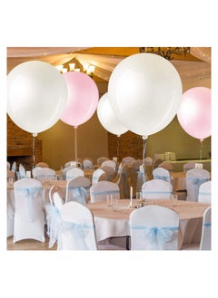 JOLLITY LLC Large Big Balloons White Latex - 36 Inch Giant Helium for Party and Event Decorations White 5PCS  - Image 4