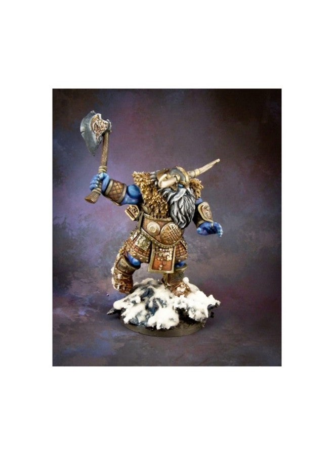 Reaper Miniatures Frost Giant Warrior (1H Axe) 77543 Bones Unpainted RPG Figure