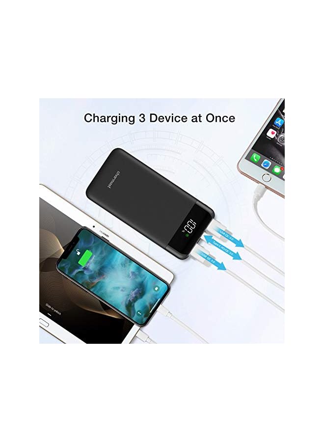 Charmast Charger Slim Thin 10000 mah, 20W USB C Quick charge Battery Pack, Charmast PD 10400mAh Type C Power Bank Compatible with Cell Phones, Tablets, IPhone, Samsung, Google Pixel,Galaxy S8,More - Image 5