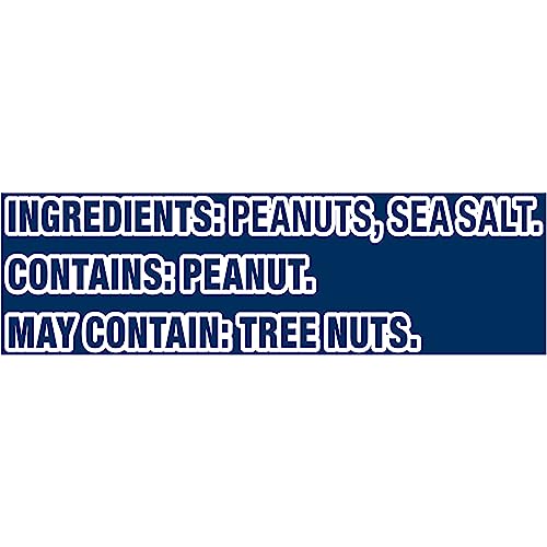 PLANTERS Peanuts, Dry Roasted Peanuts, Lightly Salted Snack Mix, Snacks for Adults - 16 oz. Jars, Pack of 12 PLANTERS Nuts - Image 3