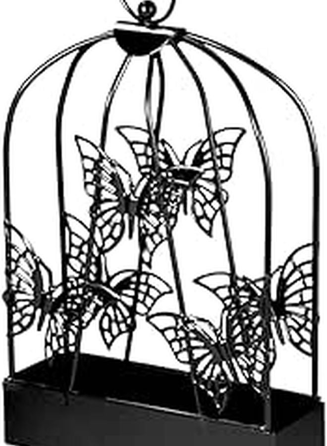 Metal Butterfly Mosquito Incense Holder Fireproof Ash Catcher Tray for Indoor Outdoor Use - Image 1