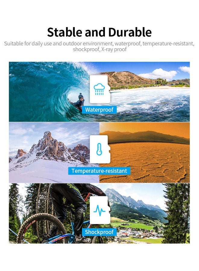 NIBEMINENT Canvas Go! Plus Micro SDXC I Memory Card Black/Blue/White  - Image 5