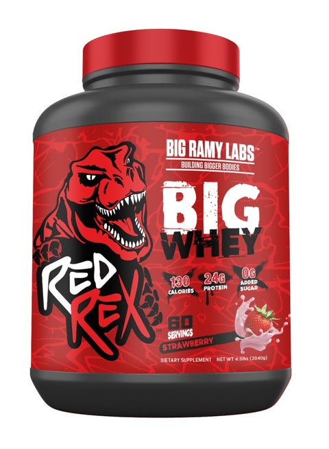 RED REX -BIG WHEY- STRAWBERRY 2040 g