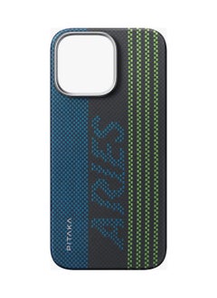 PITAKA iPhone 16 Pro Max MagSafe Case Aries Tactile Woven Cover / Wireless Charging-Friendly / Lightweight and Slim Back Cover - Credit card  - Image 3