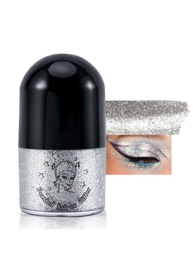 Boobeen Colourful Glitter Eyeshadow Intense Pigmented Glitter Cream For Face&Body Quickdrying Sparkling Eye Cosmetic For Festival And Party  - Image 1
