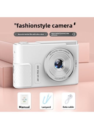 High-definition Self-timer Student Ccd Retro Digital Camera Front And Back Double Camera Portable Small Campus Card Machine-Body Color:Youth White 4400w Front And Rear Camera + Filter-official Standard - pzsku/ZAFEFBB3C131E9C8BCF04Z/45/1746206805/77a5c12f-5706-43b7-a259-1892bdb6c518