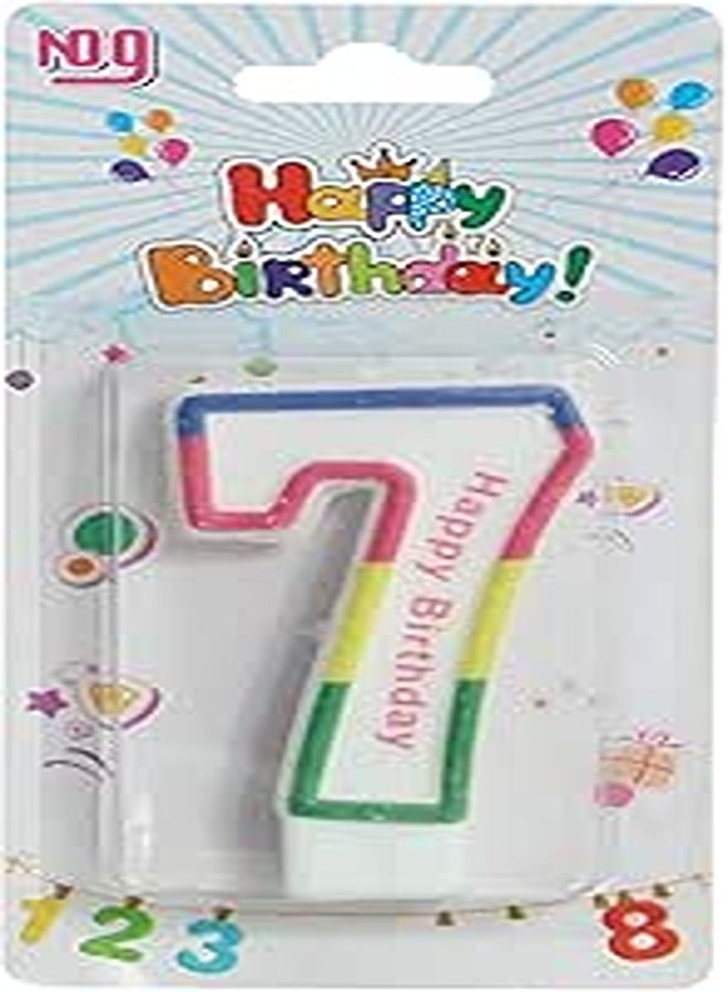 Birthday Candle No 7