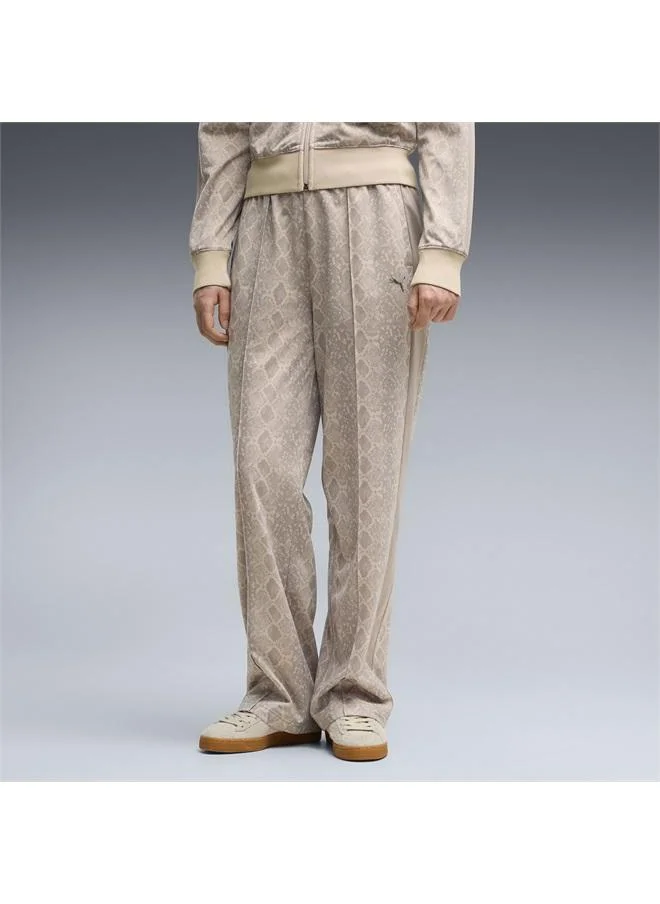 Puma Mouse Gray T7 Snake Print Straight Pants Women for Women | Best Price UAE