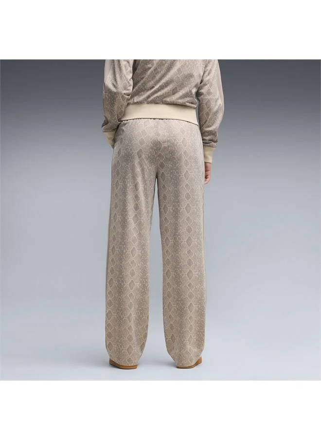 Puma Mouse Gray T7 Snake Print Straight Pants Women for Women | Best Price UAE