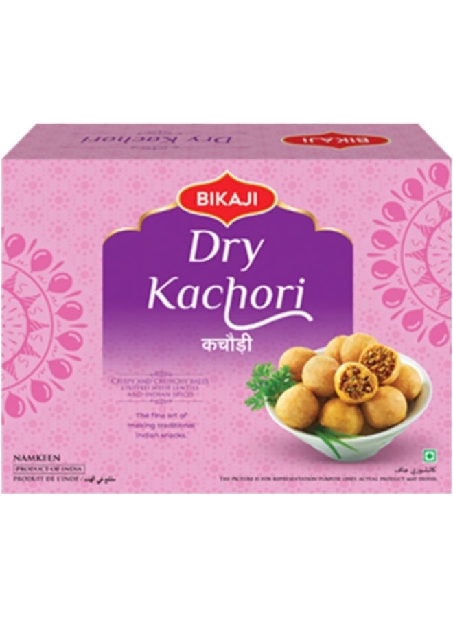 Bikaji Bikaji Dry Kachori 400g Box | Crispy & Crunchy Traditional Kachori | Mildly Spiced & Flavorful | Made with All Natural Ingredients | Product of India - Image 1