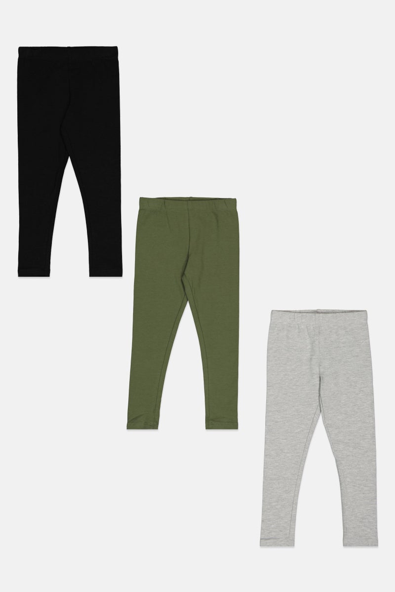 English Laundry سراويل ضيقة للبنات toddlers 3 قطع بألوان متعددة - Image 3