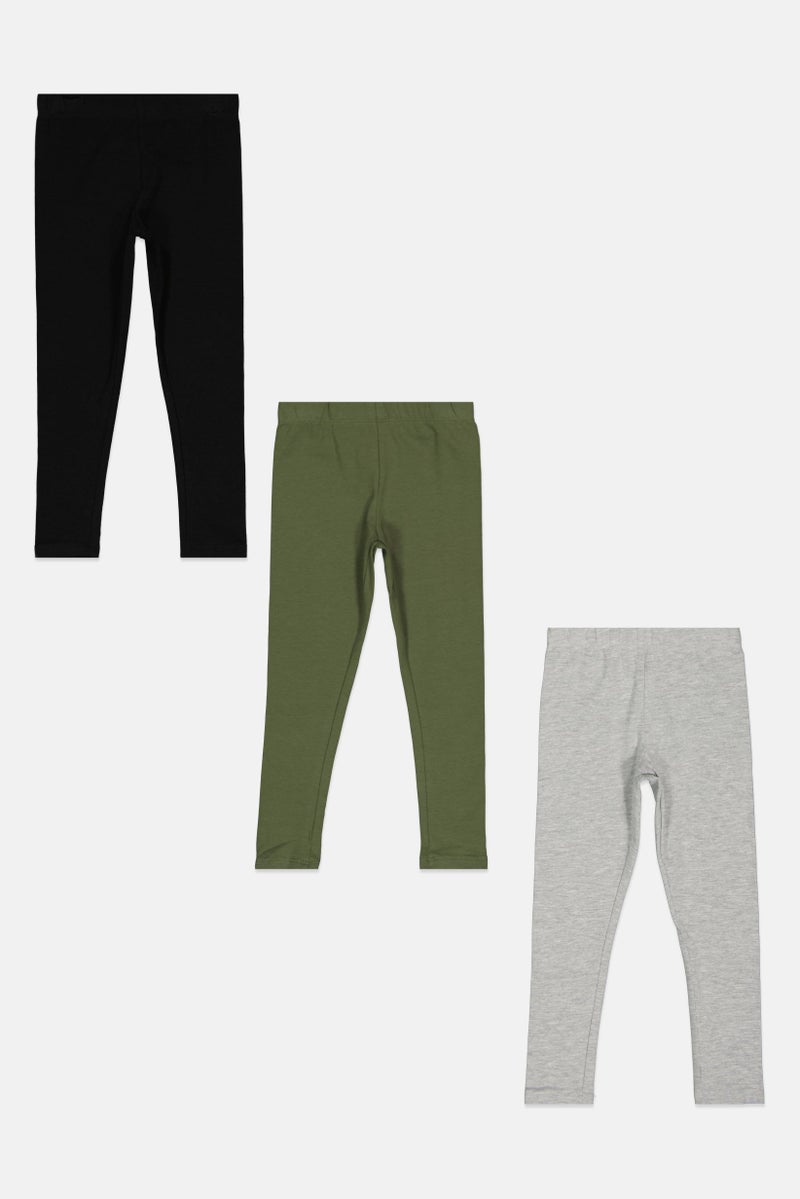 English Laundry سراويل ضيقة للبنات toddlers 3 قطع بألوان متعددة - Image 2