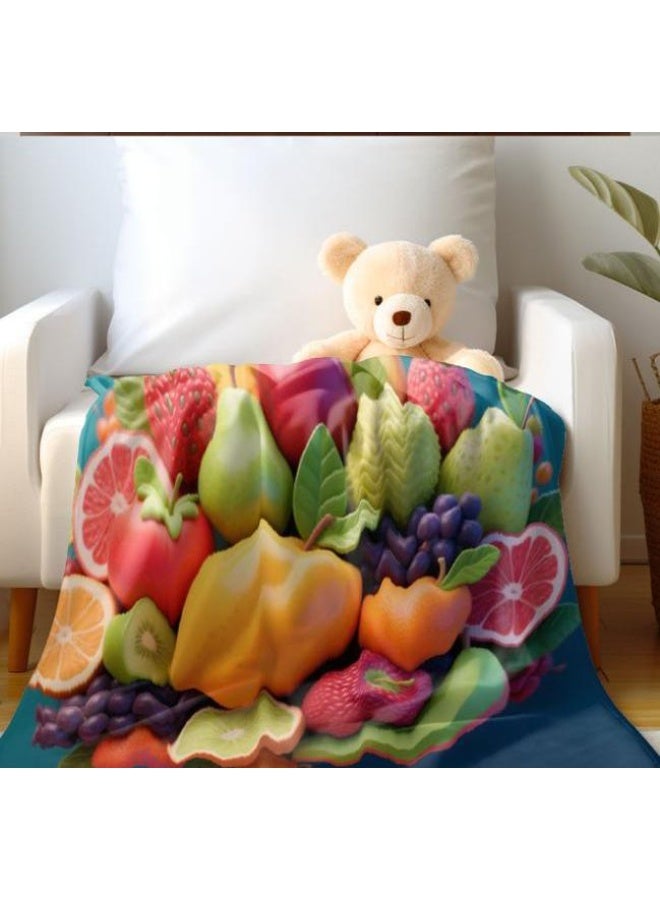 general Baby and children's cartoon flannel thin blanket (warm and comfortable, suitable for sleep, game use) 70cm*100cm - Image 1