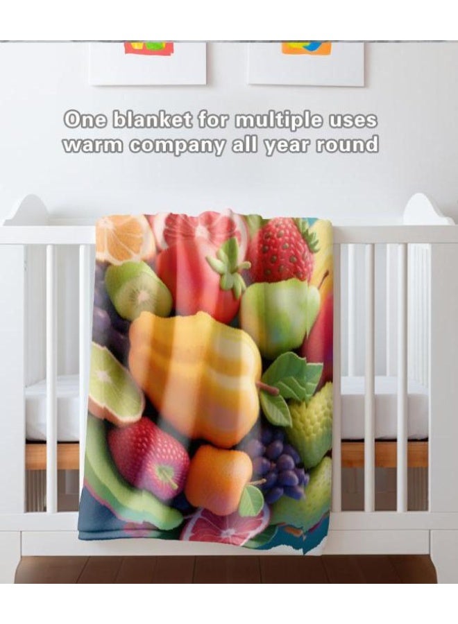 general Baby and children's cartoon flannel thin blanket (warm and comfortable, suitable for sleep, game use) 70cm*100cm - Image 3