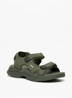 Men's Sandals with Hook and Loop Closure