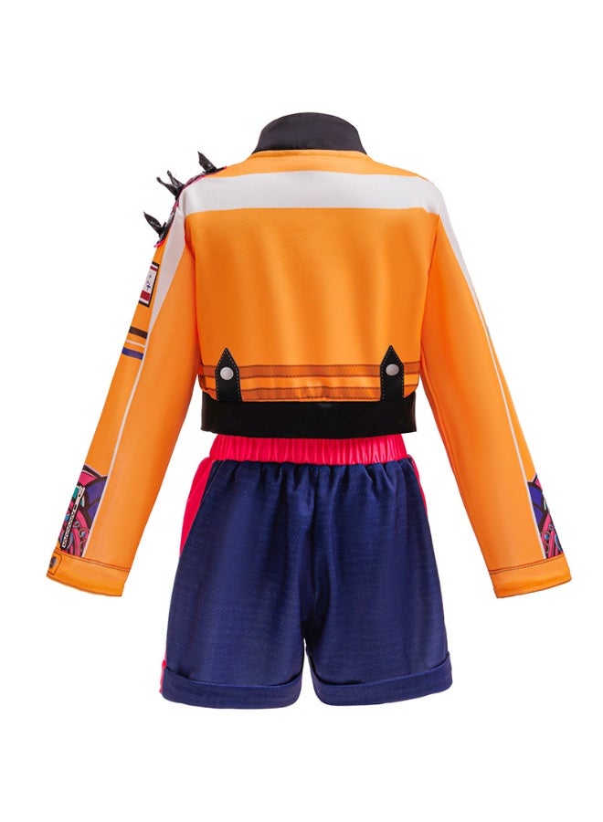 general KPop Demon Hunters Rumi cos suit Cosplay Costume Gift for Family and Friends - Image 3