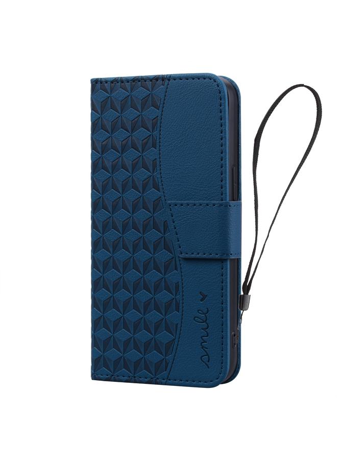 S-TOP Case For Samsung Galaxy A35 5G Diamond Buckle Leather Phone Case with Lanyard - Image 2